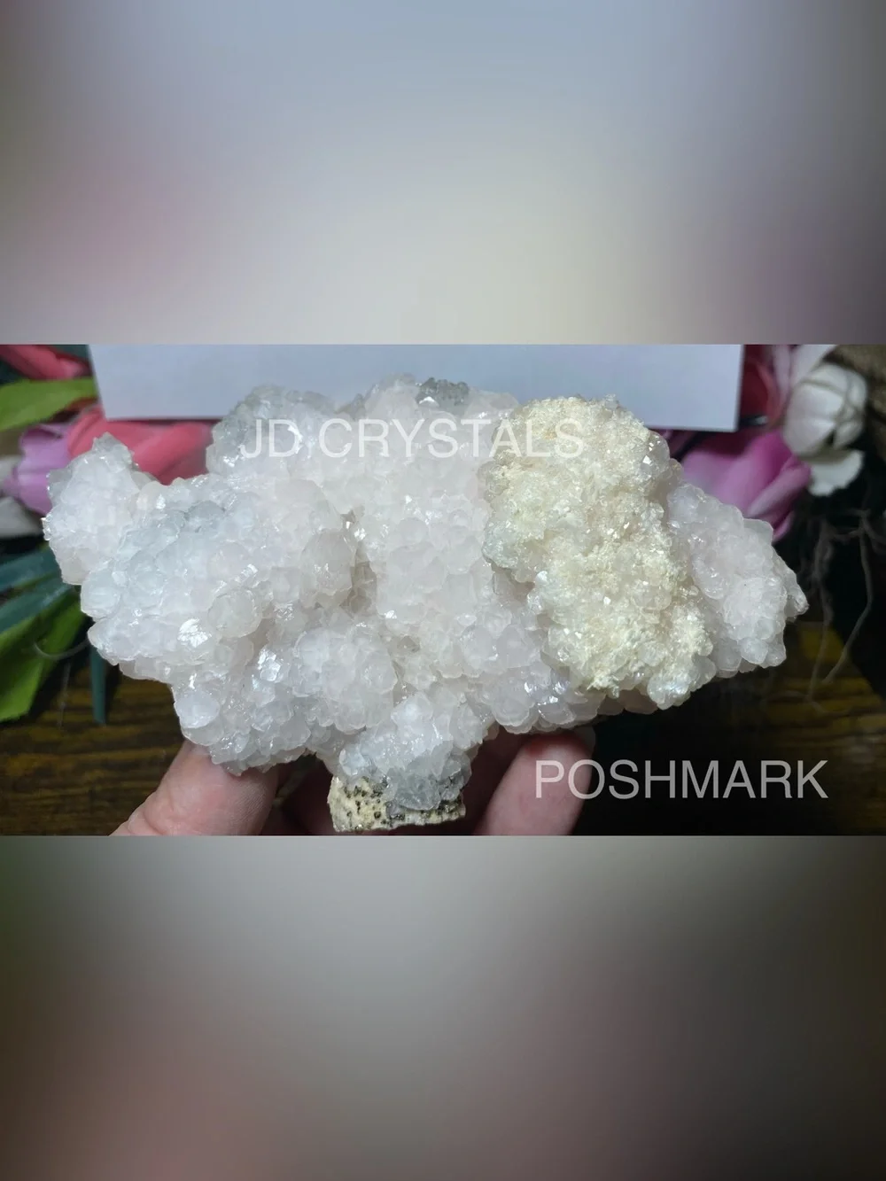 Pink Mangano Calcite Cluster